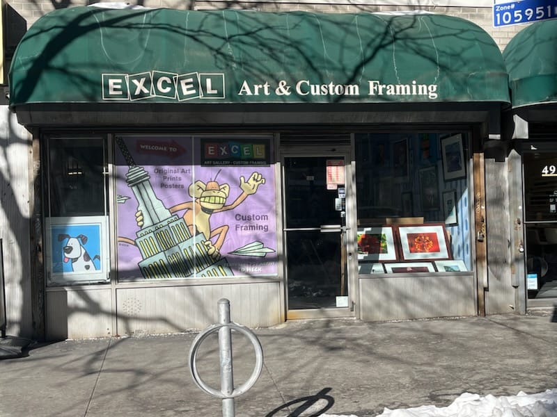 Excel Art & Framing storefront